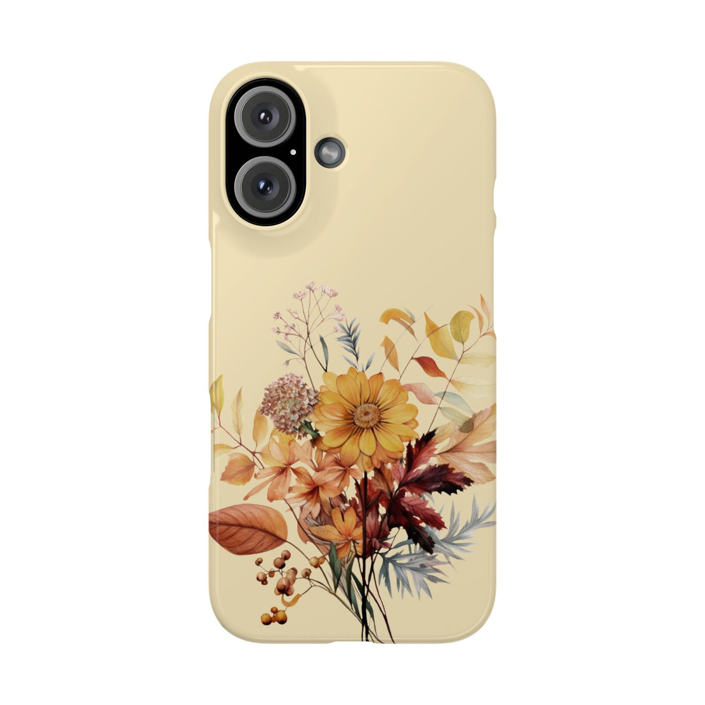 Slim Fall Autumn Leaves Gift for Her Cute Phone Cases for Iphone 16 | iPhone 15 Case | iPhone 15 Pro Max Case, Iphone 14, Iphone 14 Pro Max, Iphone 13, Slim