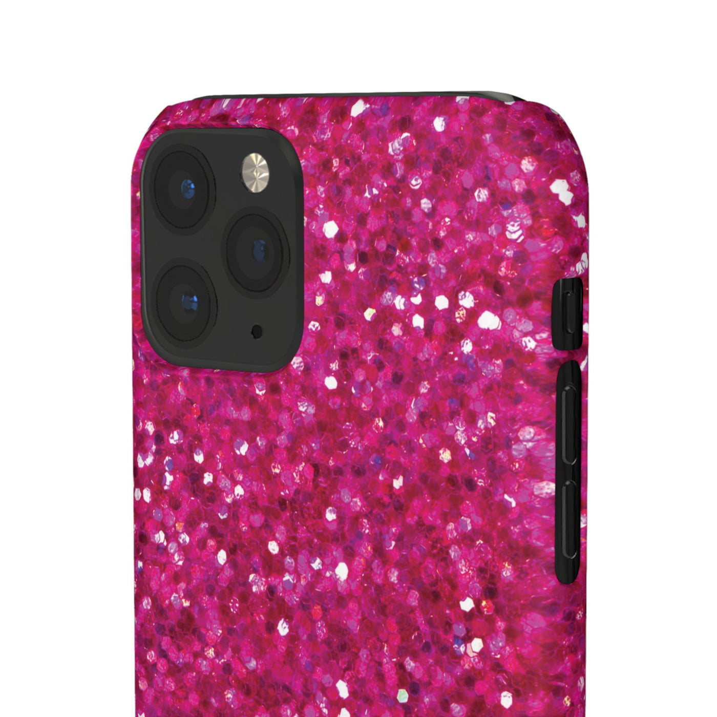 Snap Non-Glitter Muted Pink Play on "Faux" Glitter Effect Cute Phone Cases for Samsung and Iphone, 16, 15, 14, S24, S23, S22, S21, S20, Plus and Ultra