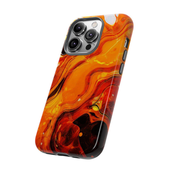 Impact Resistant, Fall Colors Marble, Cute Phone Cases for Samsung S24, S23, S22, S21, IPhone 15 pro Iphone 14 pro Iphone 13 IPhone 12 Iphone 11 - Studio40ParkLane