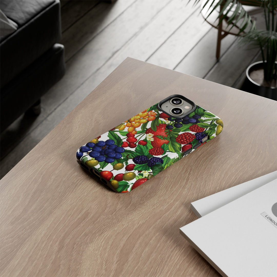 Cute Samsung Case | Cool Iphone Case | Summer Mixed Fruit, Samsung S24, S23, S22, S21, IPhone 15 Case | Iphone 14 Case, Iphone 13 Case - Studio40ParkLane