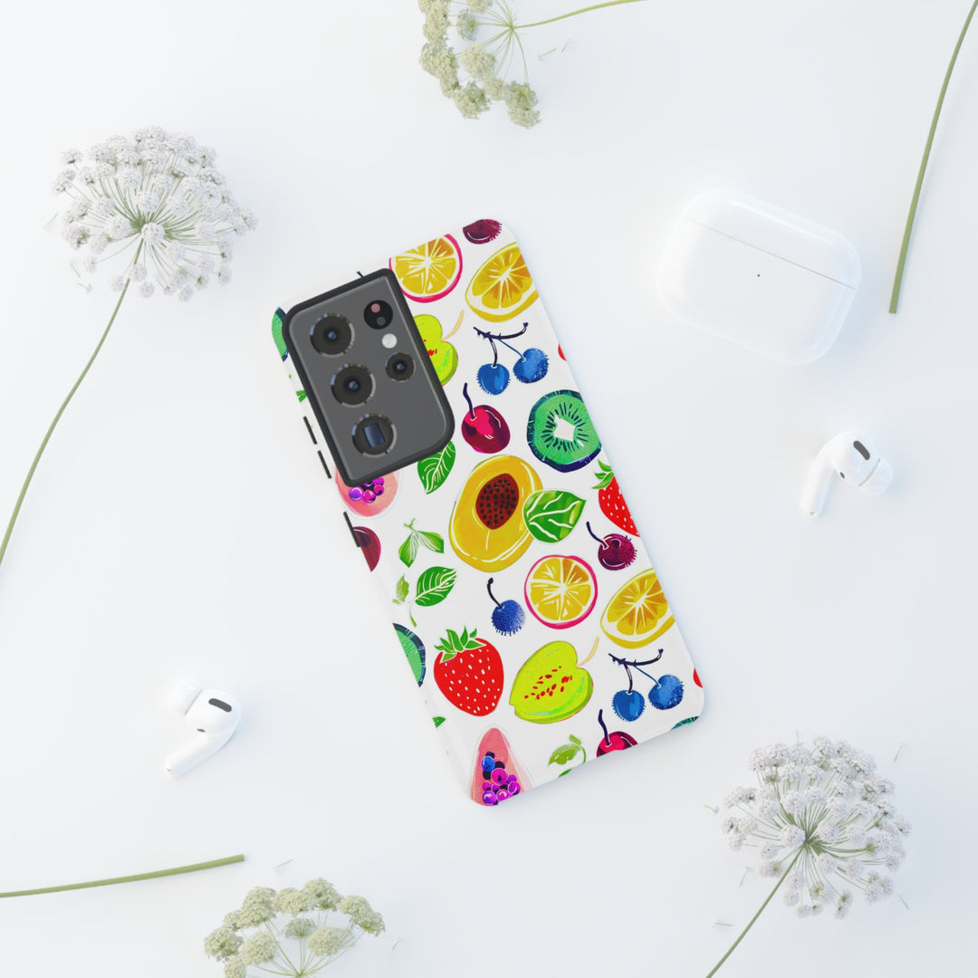 Impact Resistant, Summer Fruit, Cute Phone Cases for Samsung S24, S23, S22, S21, IPhone 15 pro, Iphone 14 pro, Iphone 13 IPhone 12 Iphone 11 - Studio40ParkLane