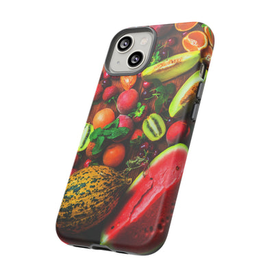 Fall Fruit Collage Cute Phone Case for, Samsung Galaxy S24, S23, S22, S21, IPhone 16 Case | Iphone 15, Iphone 14, IPhone 13 Case Mom Dad Gift