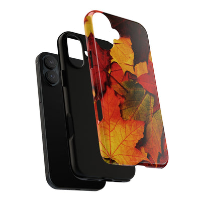 Autumn Fall Leaves Gift Cute Phone Case for, Samsung Galaxy S24, S23, S22, S21, IPhone 16 Case | Iphone 15, Iphone 14, IPhone 13 Case Mom Dad Gift