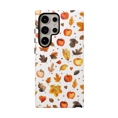 Autumn Fall Leaves Gift for Her Cute Phone Case for, Samsung Galaxy S24, S23, S22, S21, IPhone 16 Case | Iphone 15, Iphone 14, IPhone 13 Case