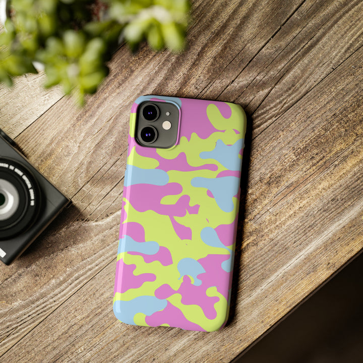Slim Cute Phone Cases for Iphone - | iPhone 15 Case | iPhone 15 Pro Max Case, Iphone 14 Case, Iphone 14 Pro Max, Iphone 13, Spring Camouflage - Studio40ParkLane
