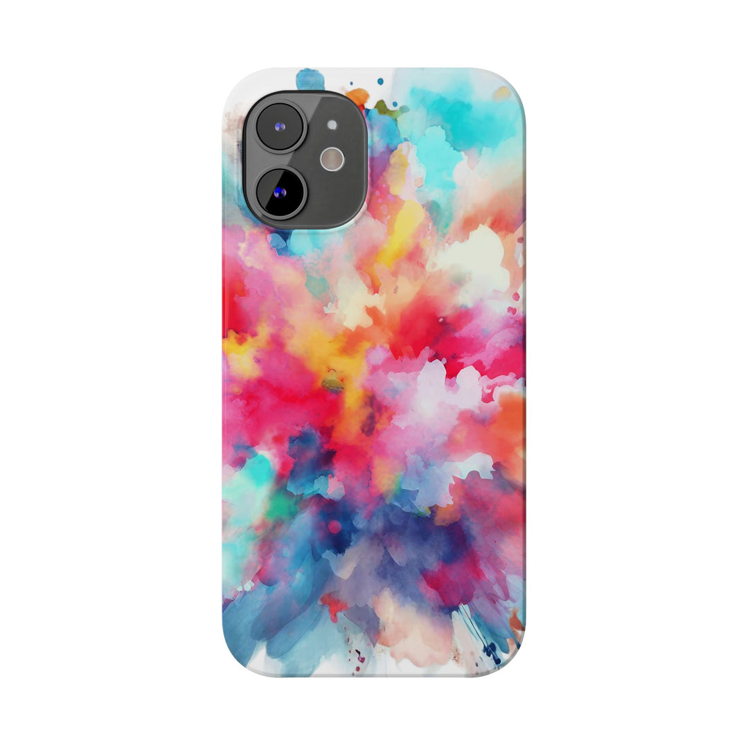 Slim Paint Splash Gift for Her Cute Phone Cases for Iphone 16 Pro Max | iPhone 15 Case | iPhone 15 Pro Max Case, Iphone 14, Iphone 14 Pro Max, Iphone 13 12 11 8 7 - Studio40ParkLane