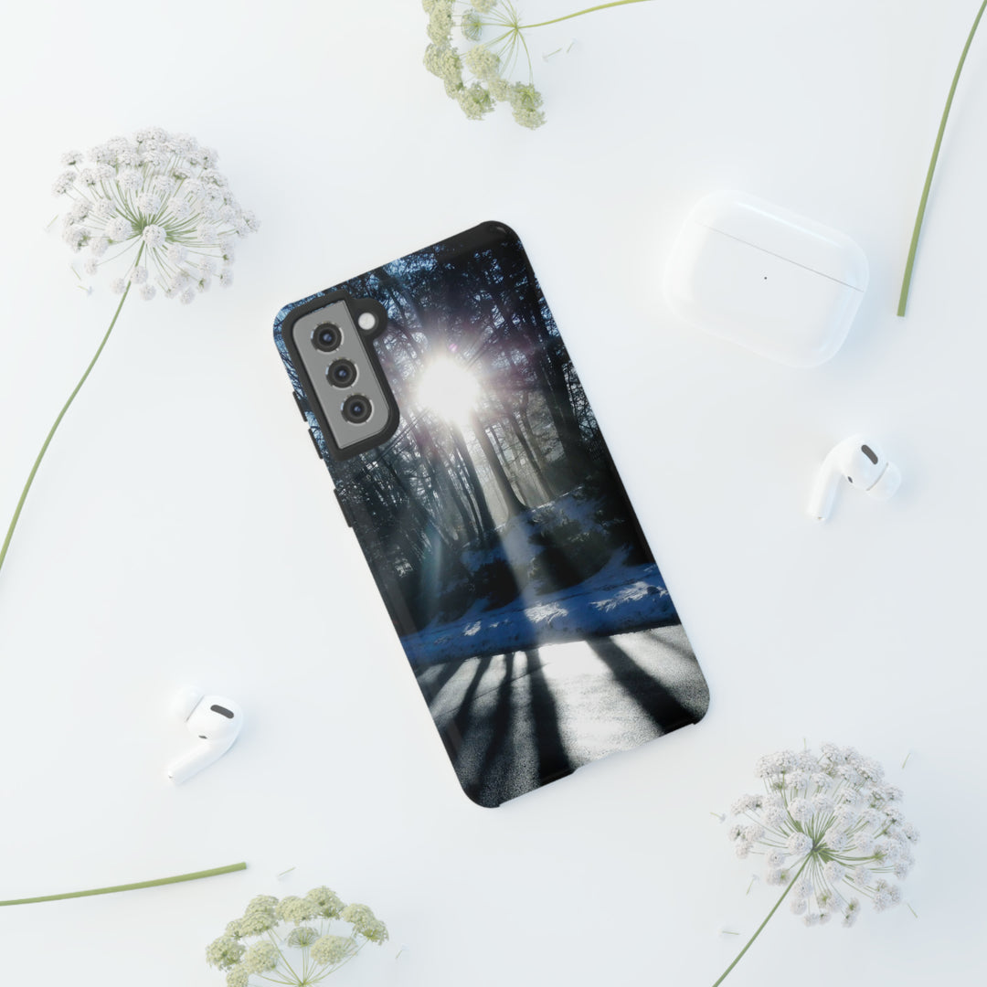 Cute Samsung Phone Case | Aesthetic Samsung Phone Case | Galaxy S23, S22, S21, S20 | Winter Sunshine, Protective Phone Case - Studio40ParkLane