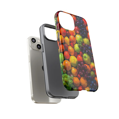 Impact Resistant, Fall Fruit, Cute Phone Cases for Samsung S24, S23, S22, S21, IPhone 15 pro Iphone 14 pro Iphone 13 IPhone 12 Iphone 11