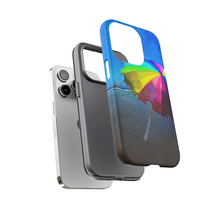 Cute Samsung Case | Cool Iphone Case | Summer Colorful Beach Parasol, Samsung S24, S23, S22, S21, IPhone 15 Case | Iphone 14 Case, Iphone 13 Case - Studio40ParkLane