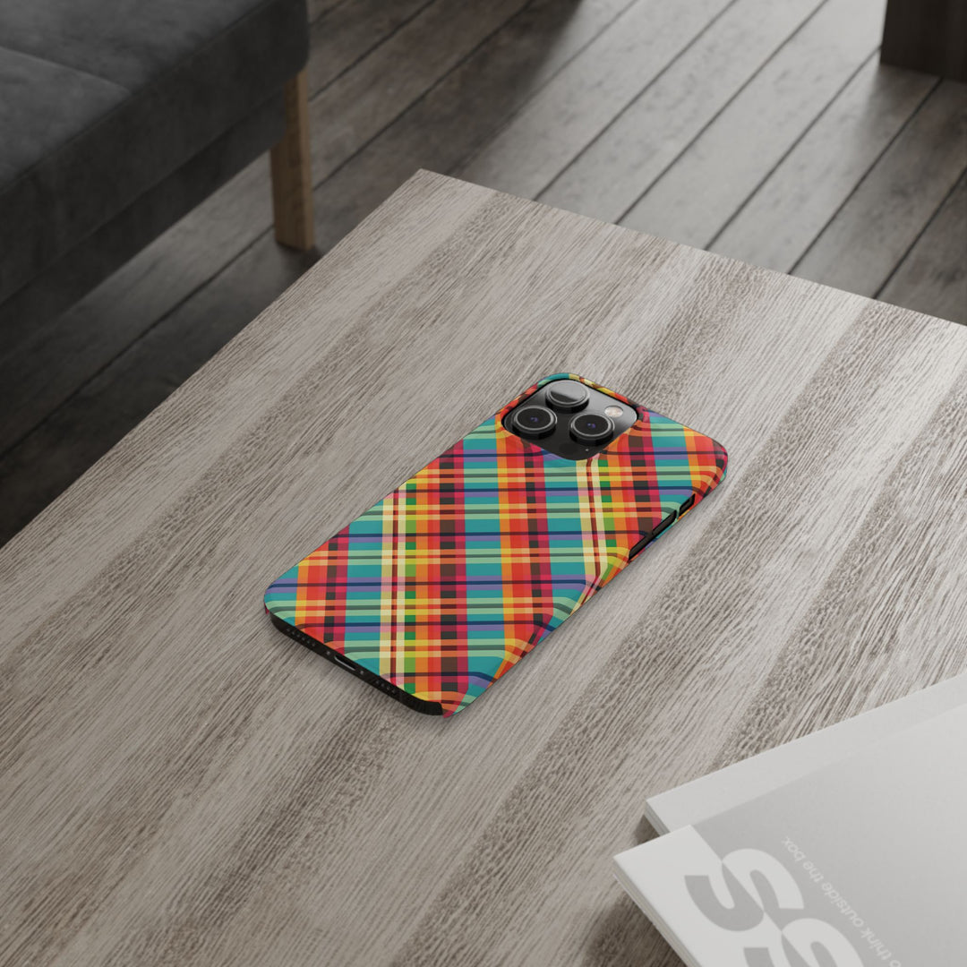 Slim Checkered Plaid Gift for Her Cute Phone Cases for Iphone 16 Pro Max | iPhone 15 Case | iPhone 15 Pro Max Case, Iphone 14, 13, 12, 11, 10, 8, 7 - Studio40ParkLane