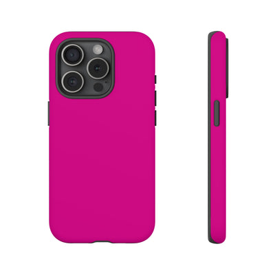 Cute Fun Cool Bright Pink Phone Case for, Samsung Galaxy S24, S23, S22, S21, IPhone 16 Case | Iphone 15, Iphone 14, IPhone 13 Case