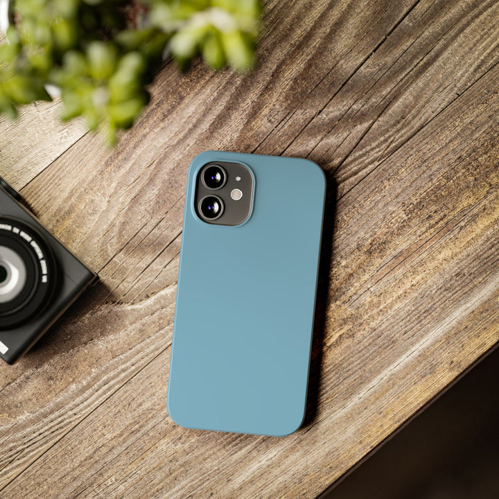 Slim Light Baby Blue Gift for Her Aesthetic Cute Phone Case for Iphone 16 - | iPhone 15 Pro Max Case | iPhone 14 Case 13 12 11 10 9 8 7 - Studio40ParkLane