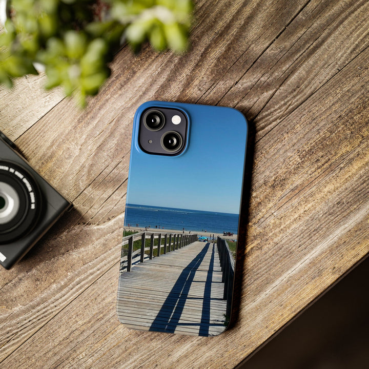 Slim Cute Phone Cases for Iphone - | iPhone 15 Case | iPhone 15 Pro Max Case, Iphone 14 Case, Iphone 14 Pro Max, Iphone 13, Summer Beach Walk - Studio40ParkLane