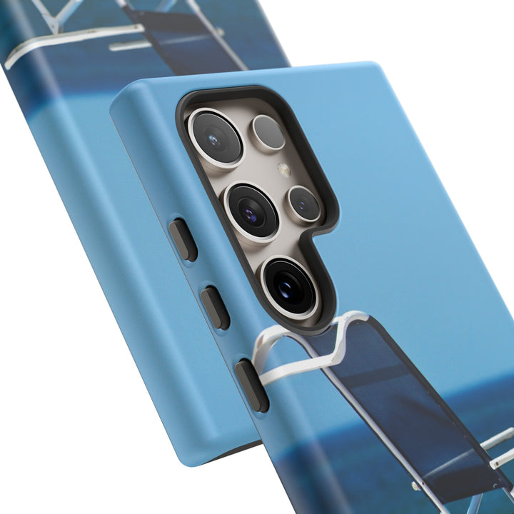 Cute Samsung Case | Cool Iphone Case | Summer Blue Beach Chair, Samsung S24, S23, S22, S21, IPhone 15 Case | Iphone 14 Case, Iphone 13 Case - Studio40ParkLane