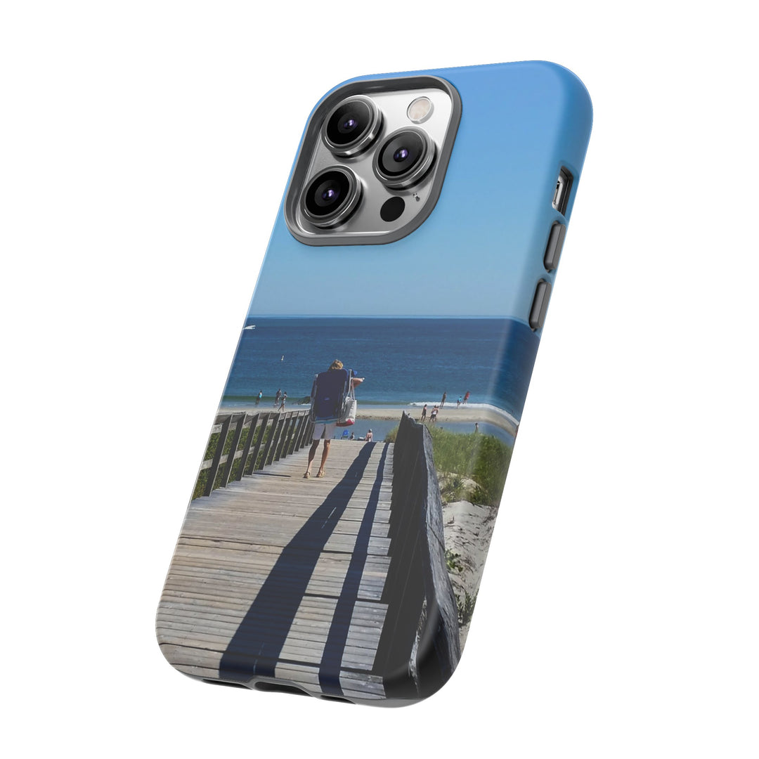 Cute Samsung Case | Cool Iphone Case | Summer Beach Walk, Samsung S24, S23, S22, S21, IPhone 15 Case | Iphone 14 Case, Iphone 13 Case - Studio40ParkLane