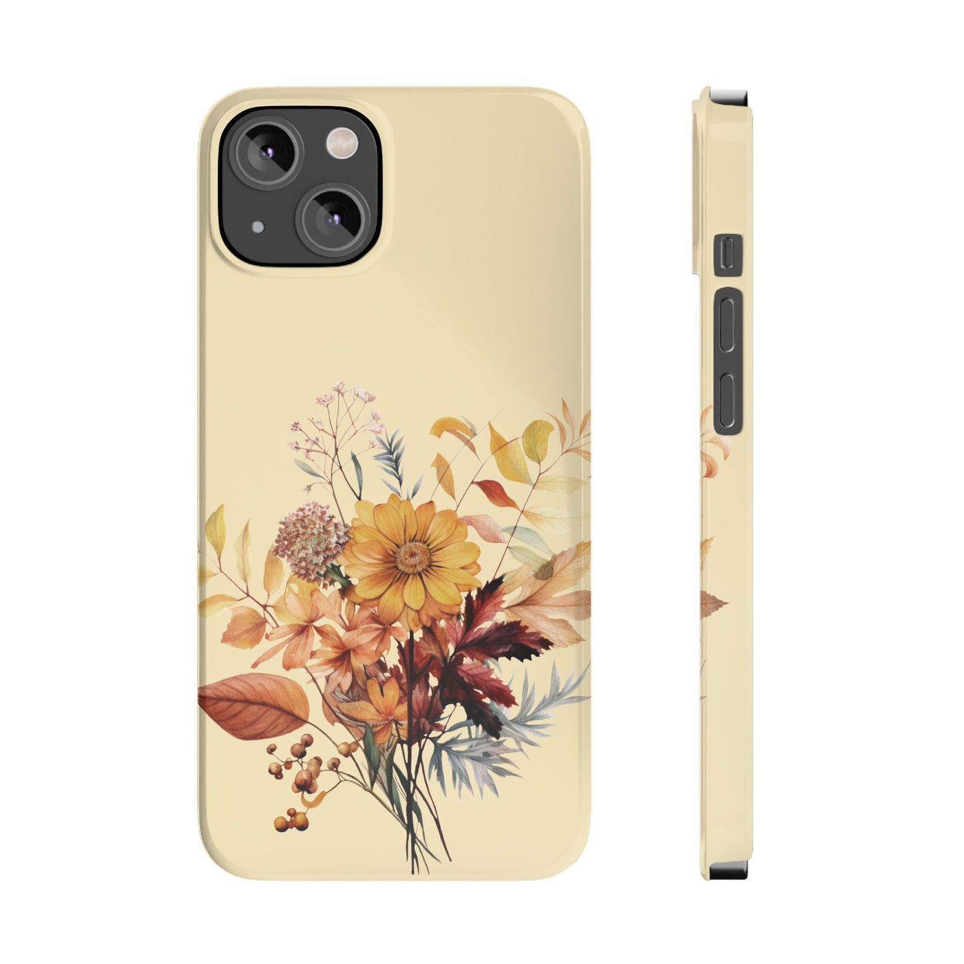 Slim Fall Autumn Leaves Gift for Her Cute Phone Cases for Iphone 16 | iPhone 15 Case | iPhone 15 Pro Max Case, Iphone 14, Iphone 14 Pro Max, Iphone 13, Slim