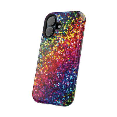 Non Glitter Color Composition Magsafe Cute Phone Case for Iphone Gift for Her,  | iPhone 15 Case | iPhone 15 Pro Max Case, Iphone 14, Iphone 14 Pro Max, Iphone 13, Iphone 16