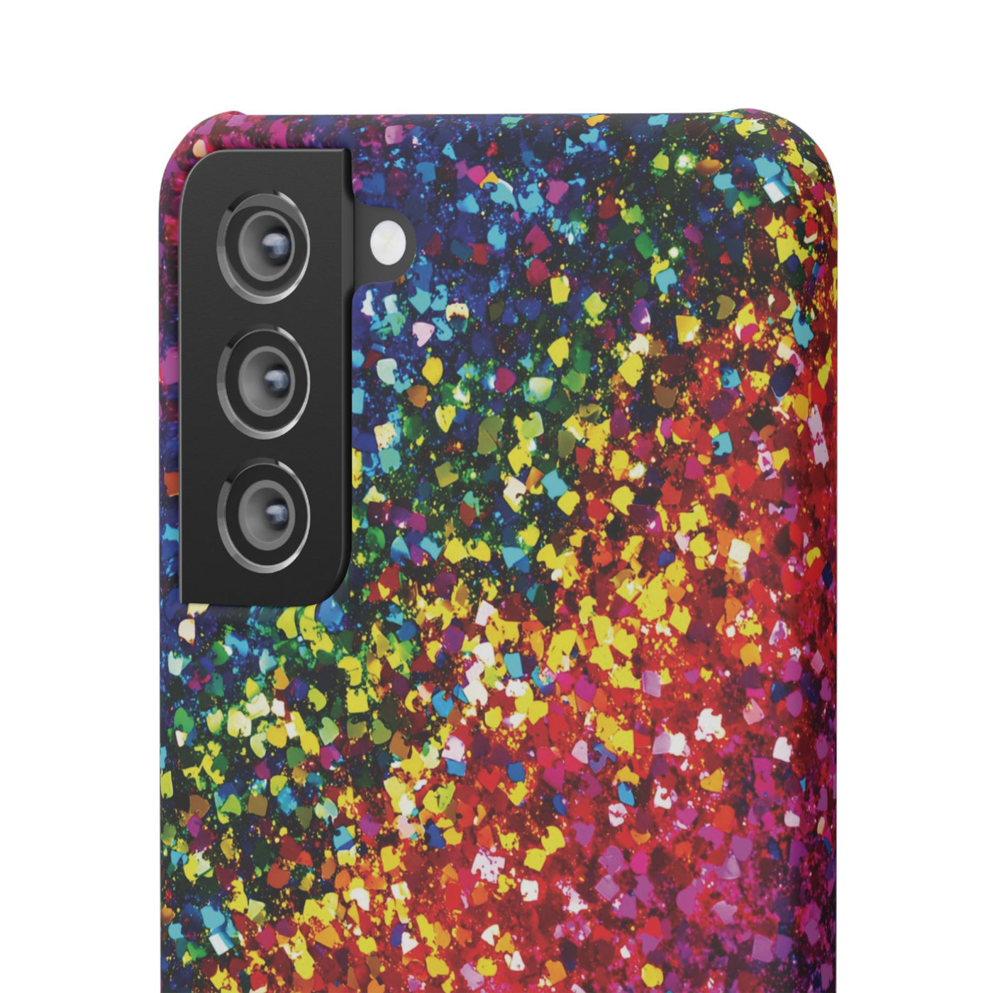 Snap Non-Glitter Muted Color Play on "Faux" Glitter Effect Cute Phone Cases for Samsung and Iphone, 16, 15, 14, S24, S23, S22, S21, S20, Plus and Ultra