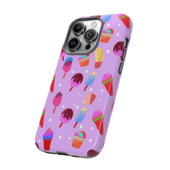 Cute Samsung Case | Cool Iphone Case | Summer Pink Ice - Cream, Samsung S24, S23, S22, S21, IPhone 15 Case | Iphone 14 Case, Iphone 13 Case - Studio40ParkLane