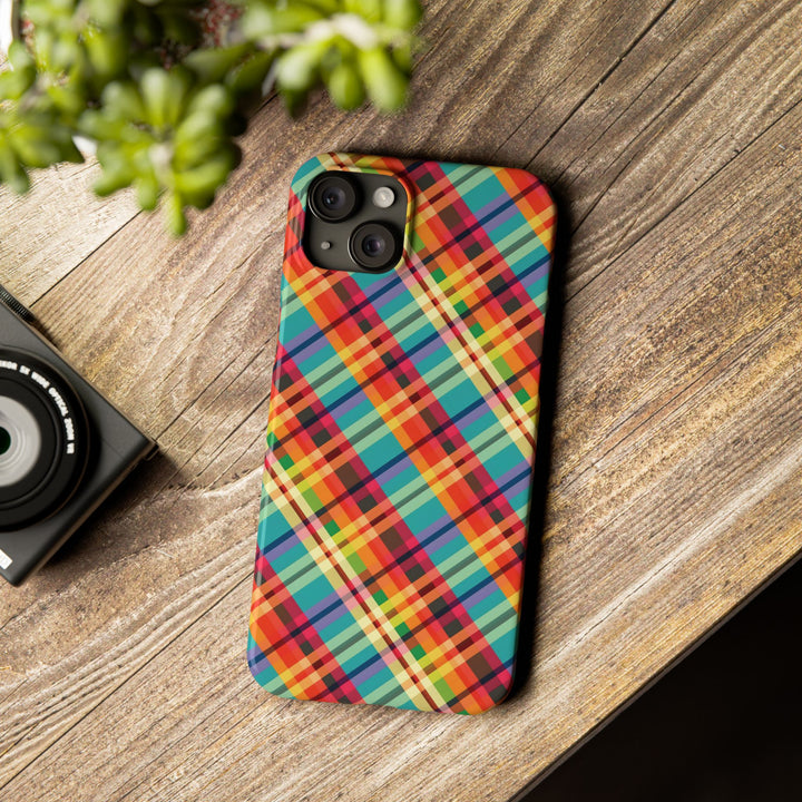 Slim Checkered Plaid Gift for Her Cute Phone Cases for Iphone 16 Pro Max | iPhone 15 Case | iPhone 15 Pro Max Case, Iphone 14, 13, 12, 11, 10, 8, 7 - Studio40ParkLane