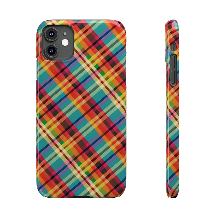 Slim Checkered Plaid Gift for Her Cute Phone Cases for Iphone 16 Pro Max | iPhone 15 Case | iPhone 15 Pro Max Case, Iphone 14, 13, 12, 11, 10, 8, 7 - Studio40ParkLane
