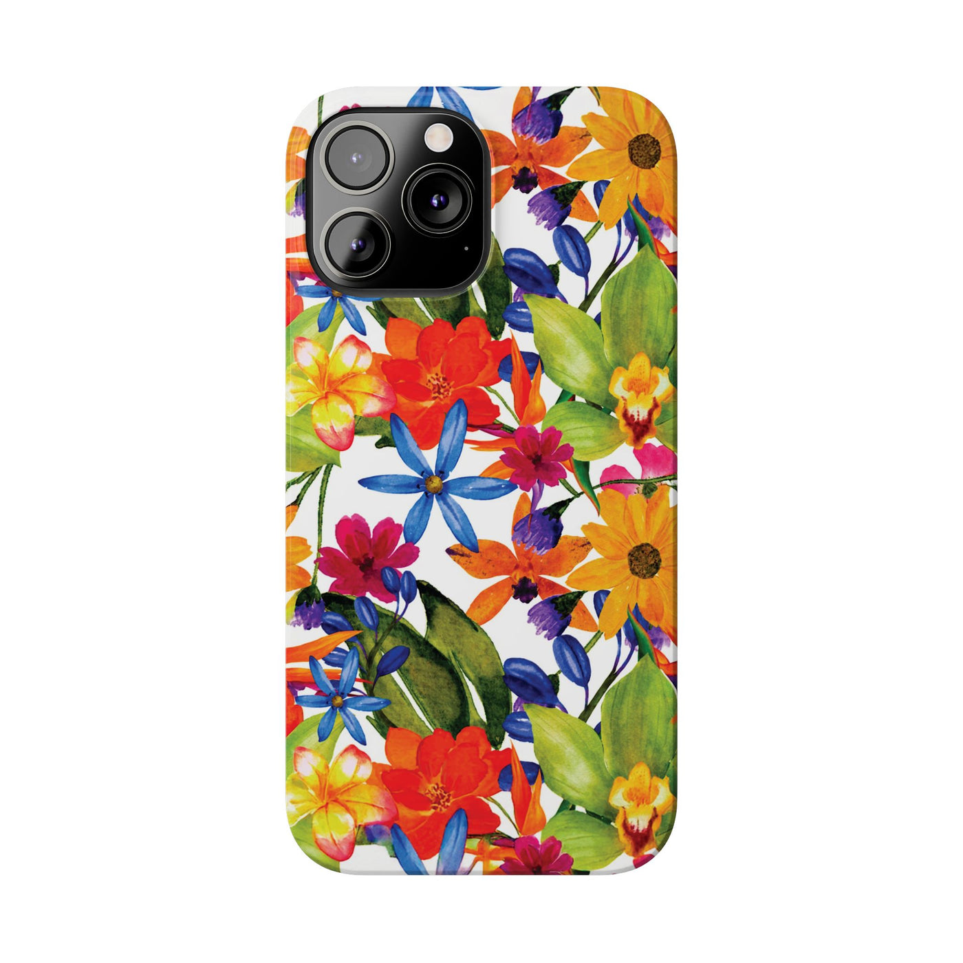 Slim Spring Flowers Gift for Her Cute Phone Cases for Iphone 16 Pro Max | iPhone 15 Case | iPhone 15 Pro Max Case, Iphone 14, 13, 12, 11, 10, 8, 7 - Studio40ParkLane