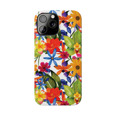 Slim Spring Flowers Gift for Her Cute Phone Cases for Iphone 16 Pro Max | iPhone 15 Case | iPhone 15 Pro Max Case, Iphone 14, 13, 12, 11, 10, 8, 7 - Studio40ParkLane