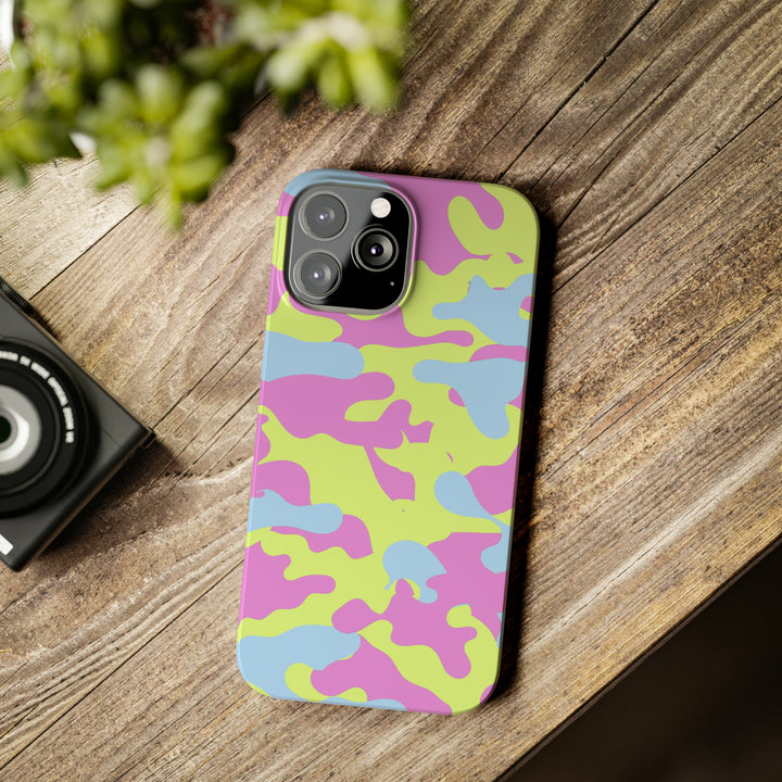 Slim Cute Phone Cases for Iphone - | iPhone 15 Case | iPhone 15 Pro Max Case, Iphone 14 Case, Iphone 14 Pro Max, Iphone 13, Spring Camouflage - Studio40ParkLane