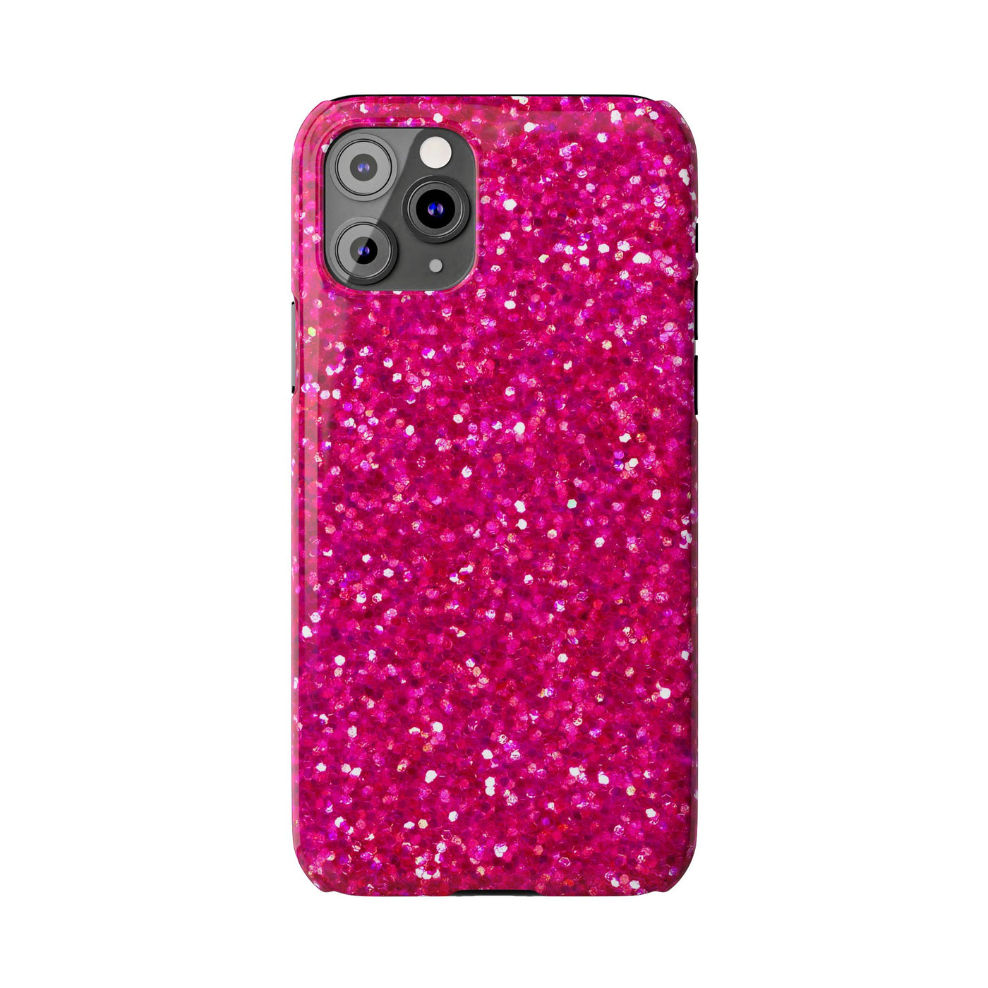 Slim Pink Glitter Cute Phone Cases for Iphone 16 Pro Max | iPhone 15 Case | iPhone 15 Pro Max Case, Iphone 14, Iphone 14 Pro Max, Iphone 13 12 11 8 7