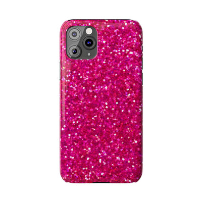 Slim Pink Glitter Cute Phone Cases for Iphone 16 Pro Max | iPhone 15 Case | iPhone 15 Pro Max Case, Iphone 14, Iphone 14 Pro Max, Iphone 13 12 11 8 7