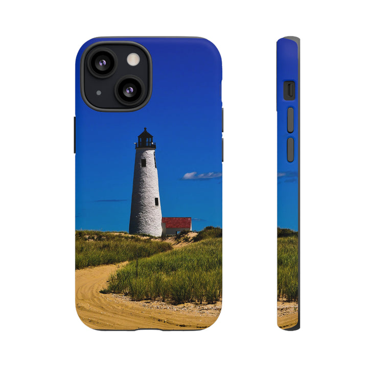 Cute IPhone Case | iPhone 15 Case | iPhone 15 Pro Max Case, Iphone 14 Case, Iphone 14 Pro Max Case IPhone Case for Art Lovers - Beach Lighthouse - Studio40ParkLane