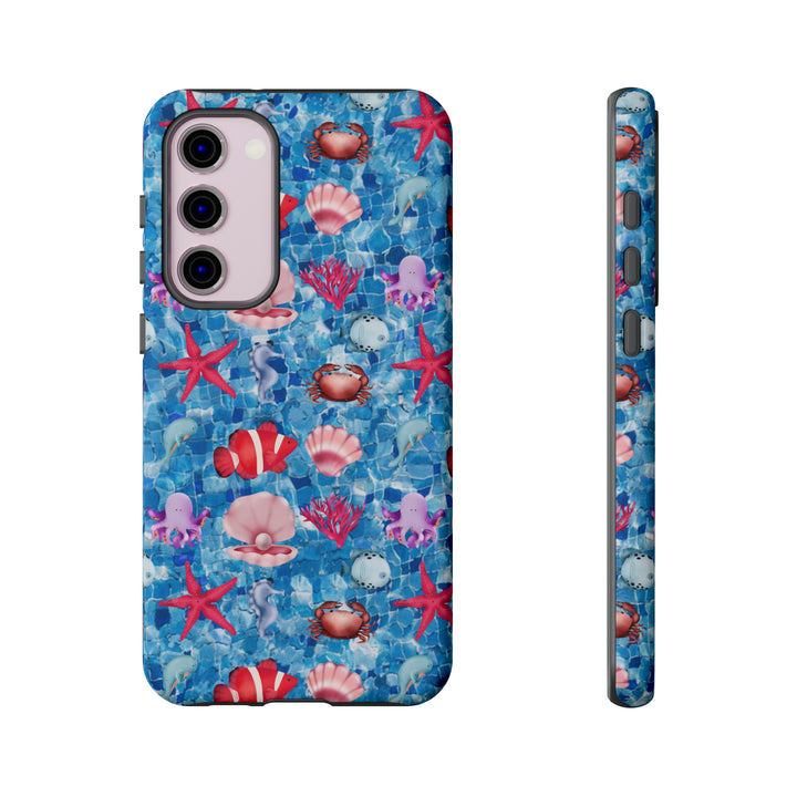 Cute Samsung Phone Case | Aesthetic Samsung Phone Case | Galaxy S23, S22, S21, S20 | Under The Sea, Protective Phone Case - Studio40ParkLane