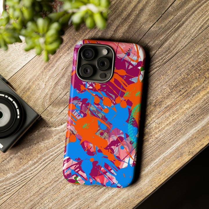 Cute IPhone Case | iPhone 15 Case | iPhone 15 Pro Max Case, Iphone 14 Case, Iphone 14 Pro Max Case IPhone Case for Art Lovers Fall Paint Splash - Studio40ParkLane