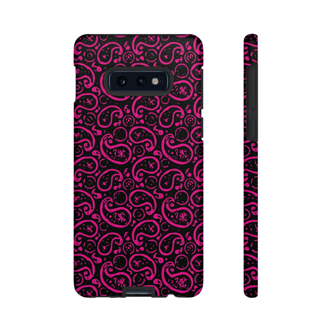 Samsung Galaxy Phone Case | Galaxy S23, S22, S21, S20 | Luxury Case Double Layered | Impact Resistant | Fashionable - Paisley 3 - Studio40ParkLane