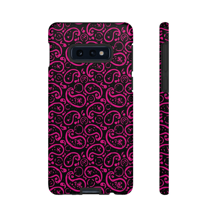 Samsung Galaxy Phone Case | Galaxy S23, S22, S21, S20 | Luxury Case Double Layered | Impact Resistant | Fashionable - Paisley 3 - Studio40ParkLane