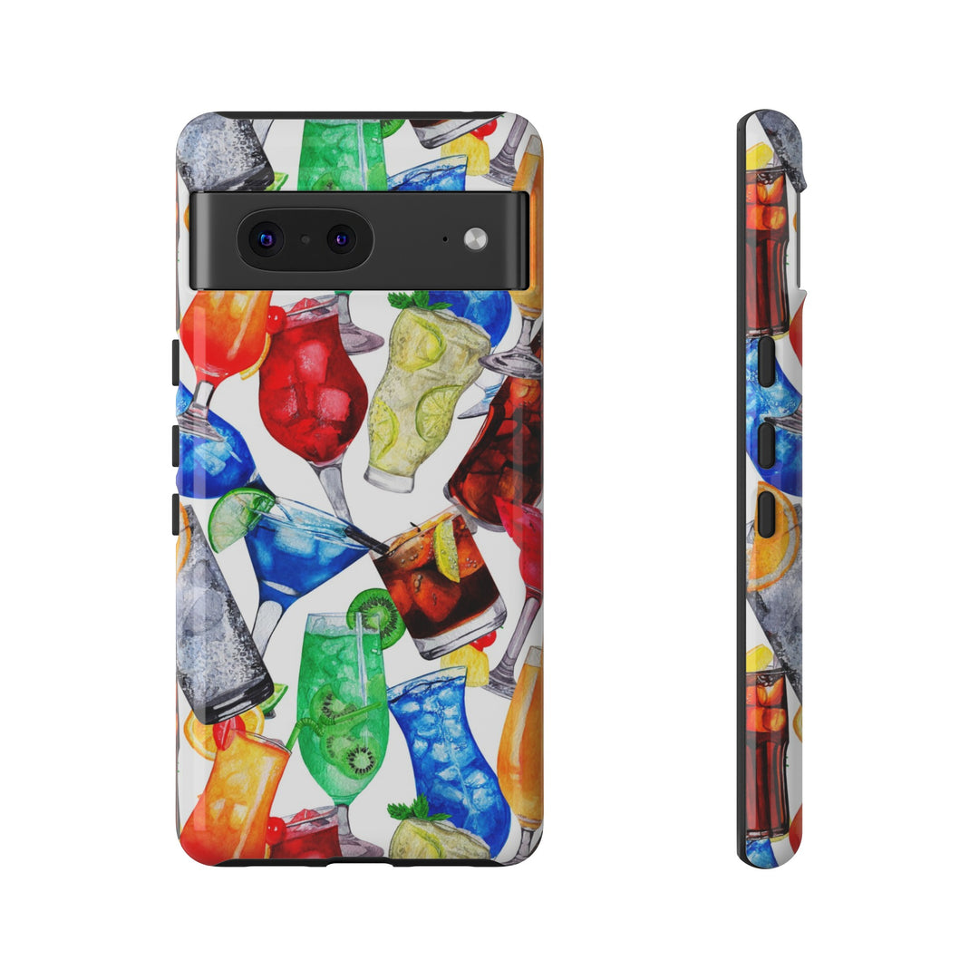 Cute Samsung Case | Cool Iphone Case | Summer Fruit Cocktail, Samsung S24, S23, S22, S21, IPhone 15 Case | Iphone 14 Case, Iphone 13 Case - Studio40ParkLane