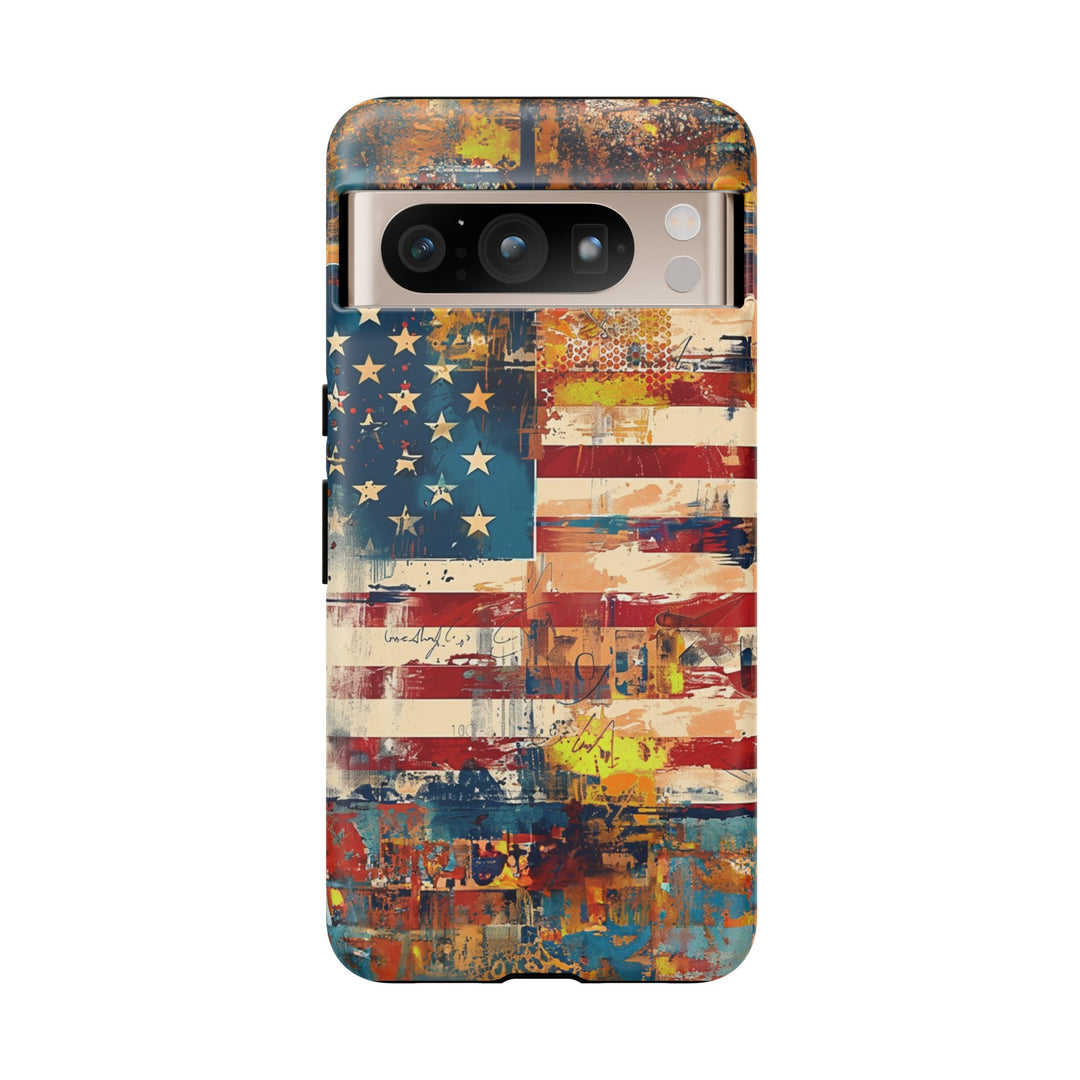 Impact Resistant, American Flag, Cute Phone Cases for Samsung S24, S23, S22, S21, IPhone 15 pro Iphone 14 pro Iphone 13 IPhone 12 Iphone 11 - Studio40ParkLane