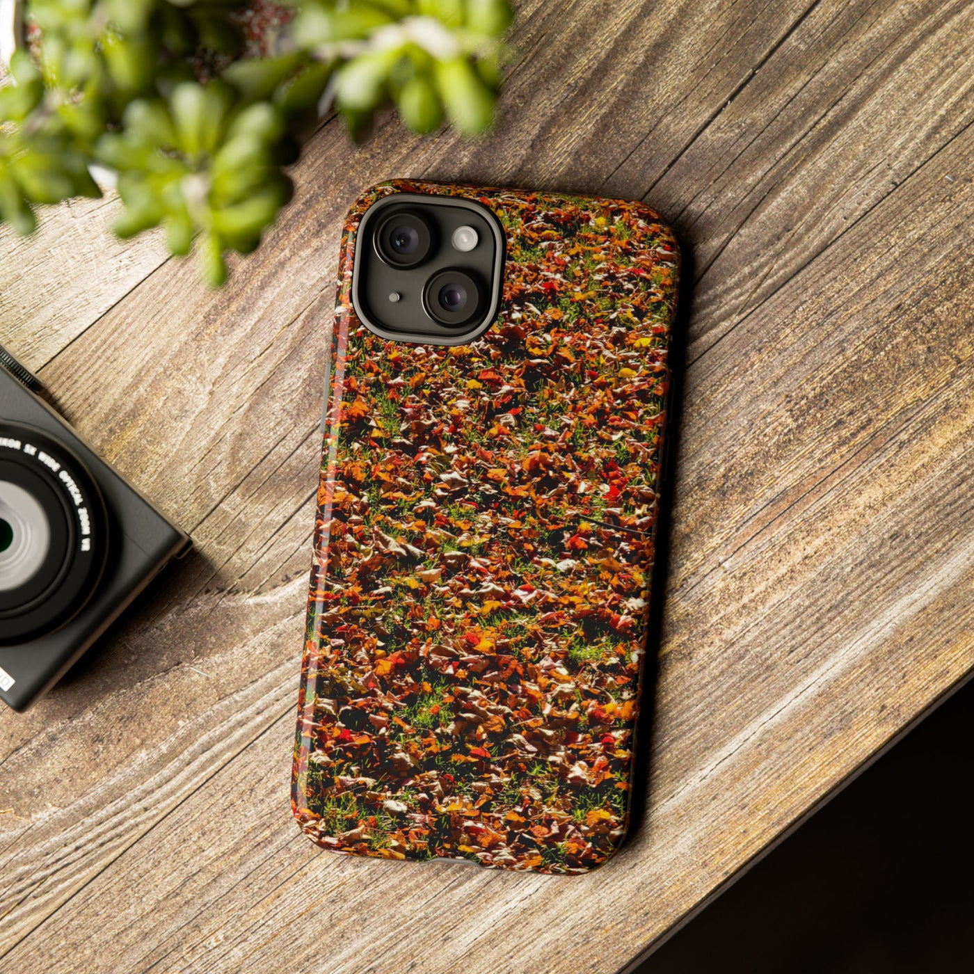 Impact Resistant, Fall Leaves Collage, Cute Phone Cases for Samsung S24, S23, S22, S21, IPhone 15 pro Iphone 14 pro Iphone 13 IPhone 12 Iphone 11