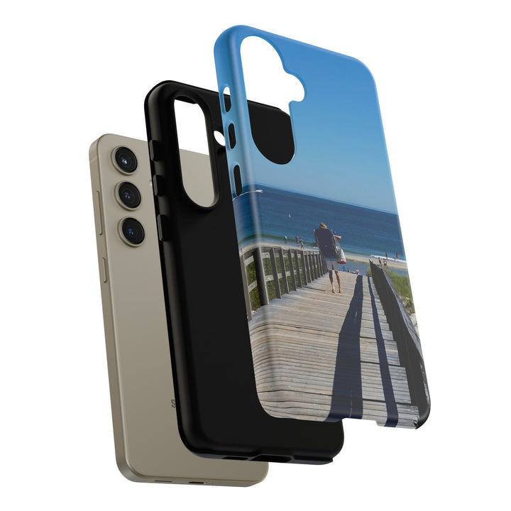 Cute Samsung Case | Cool Iphone Case | Summer Beach Walk, Samsung S24, S23, S22, S21, IPhone 15 Case | Iphone 14 Case, Iphone 13 Case - Studio40ParkLane