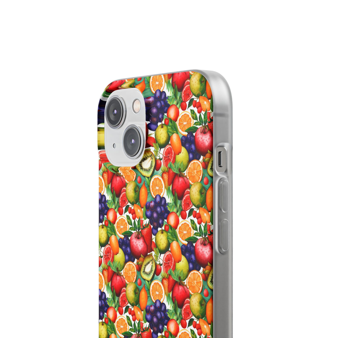 Cute Flexi Phone Cases, Summer Fruit Mix, Compatible with Samsung Galaxy S23, Samsung S22, Samsung S21, Samsung S20, Galaxy S20 Ultra