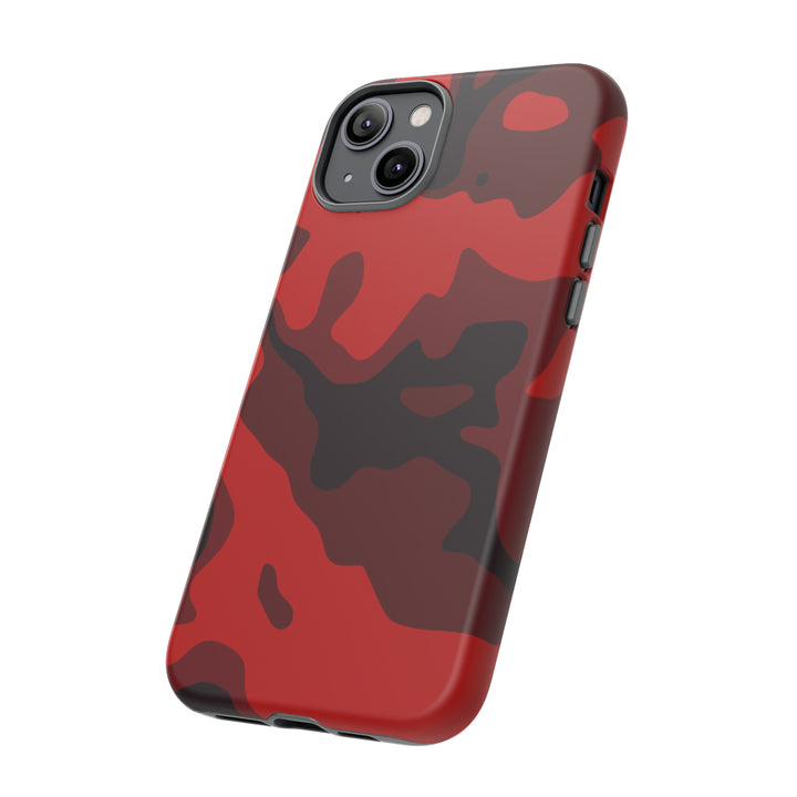 Cute IPhone Case | iPhone 15 Case | iPhone 15 Pro Max Case, Iphone 14 Case, Iphone 14 Pro Max Case IPhone Case for Art Lovers - Red Camo - Studio40ParkLane