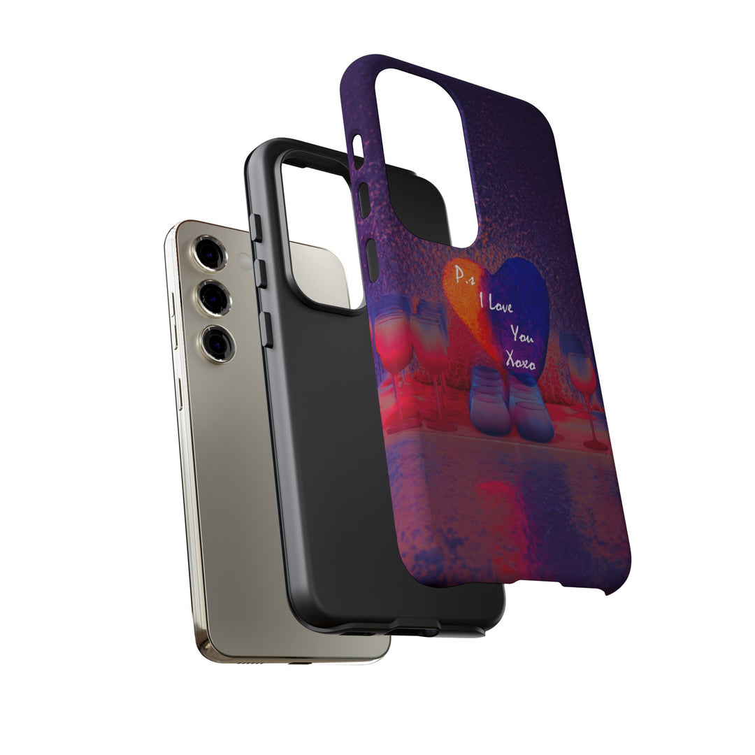 Cute Samsung Case | Cool Iphone Case | PS I love You - Heart, Samsung S24, S23, S22, S21, IPhone 15 Case | Iphone 14 Case, Iphone 13 Case - Studio40ParkLane