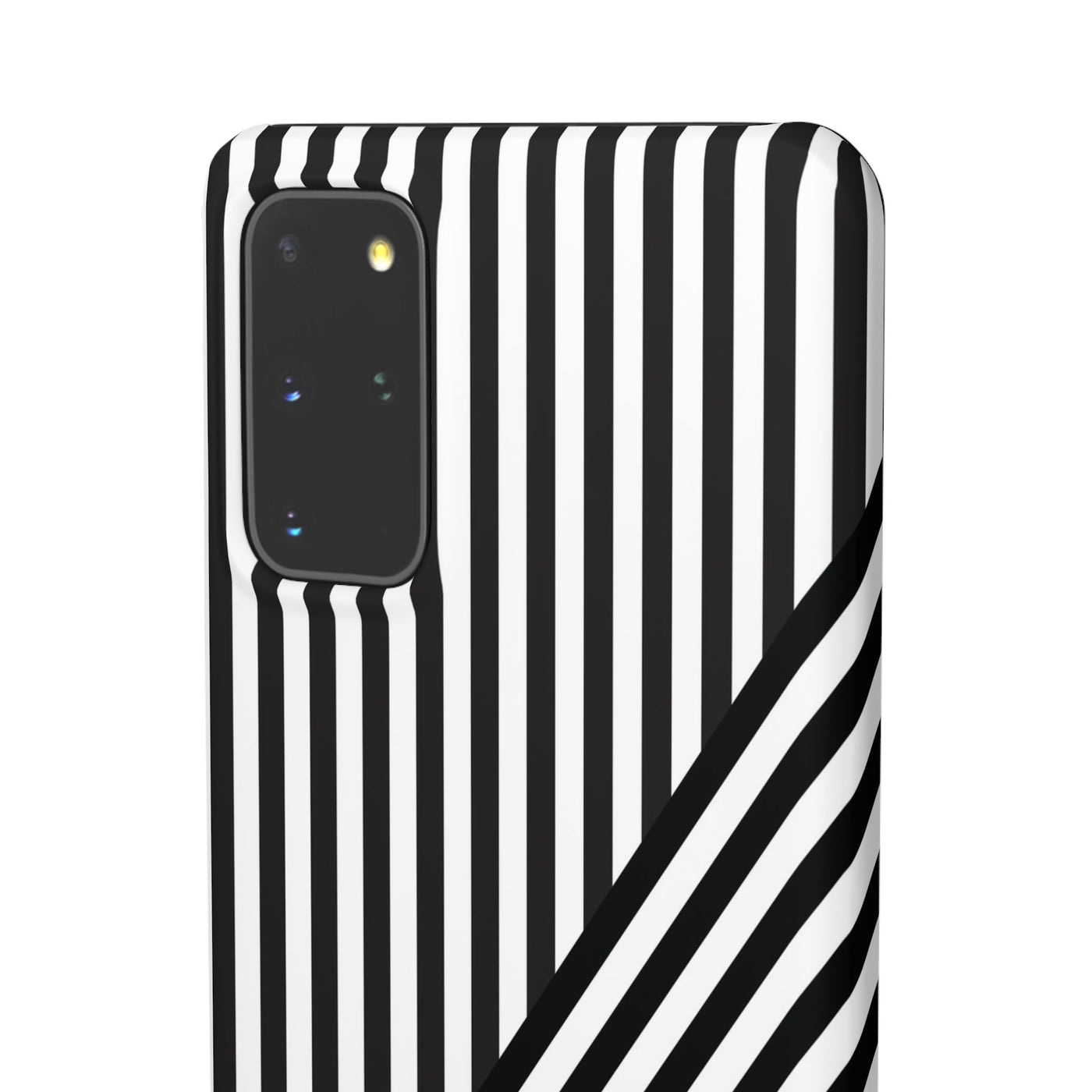 Aesthetic Black White Stripes Cute Phone Case Sleek Snap - For iPhone 17 Pro Max iPhone 16 Pro iPhone 15 Iphone 14 Plus 13 Pro 12 11 10 Gift - Studio40ParkLane