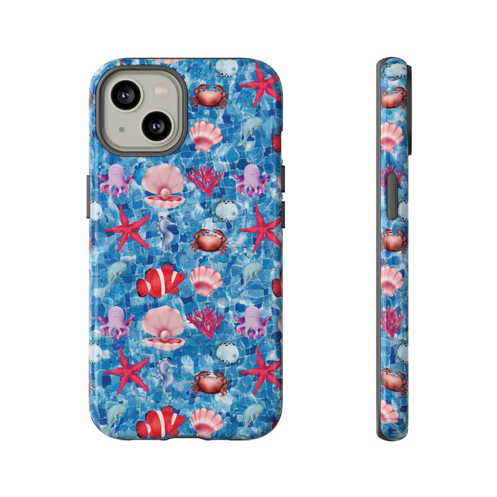 Cute IPhone Case | Under The Sea, iPhone 15 Case | iPhone 15 Pro Case, Iphone 14 Case, Iphone 14 Pro Max Case, Protective Iphone Case - Studio40ParkLane