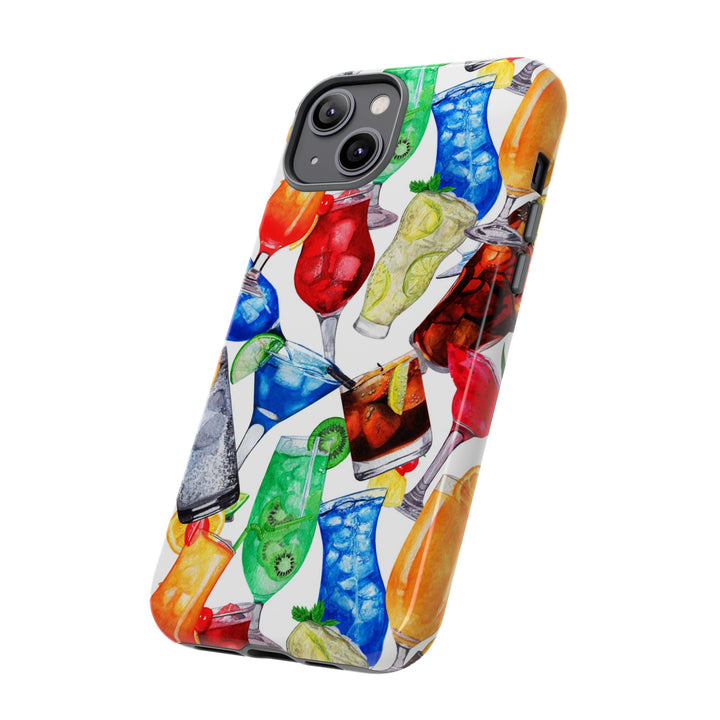 Cute Samsung Case | Cool Iphone Case | Summer Fruit Cocktail, Samsung S24, S23, S22, S21, IPhone 15 Case | Iphone 14 Case, Iphone 13 Case - Studio40ParkLane
