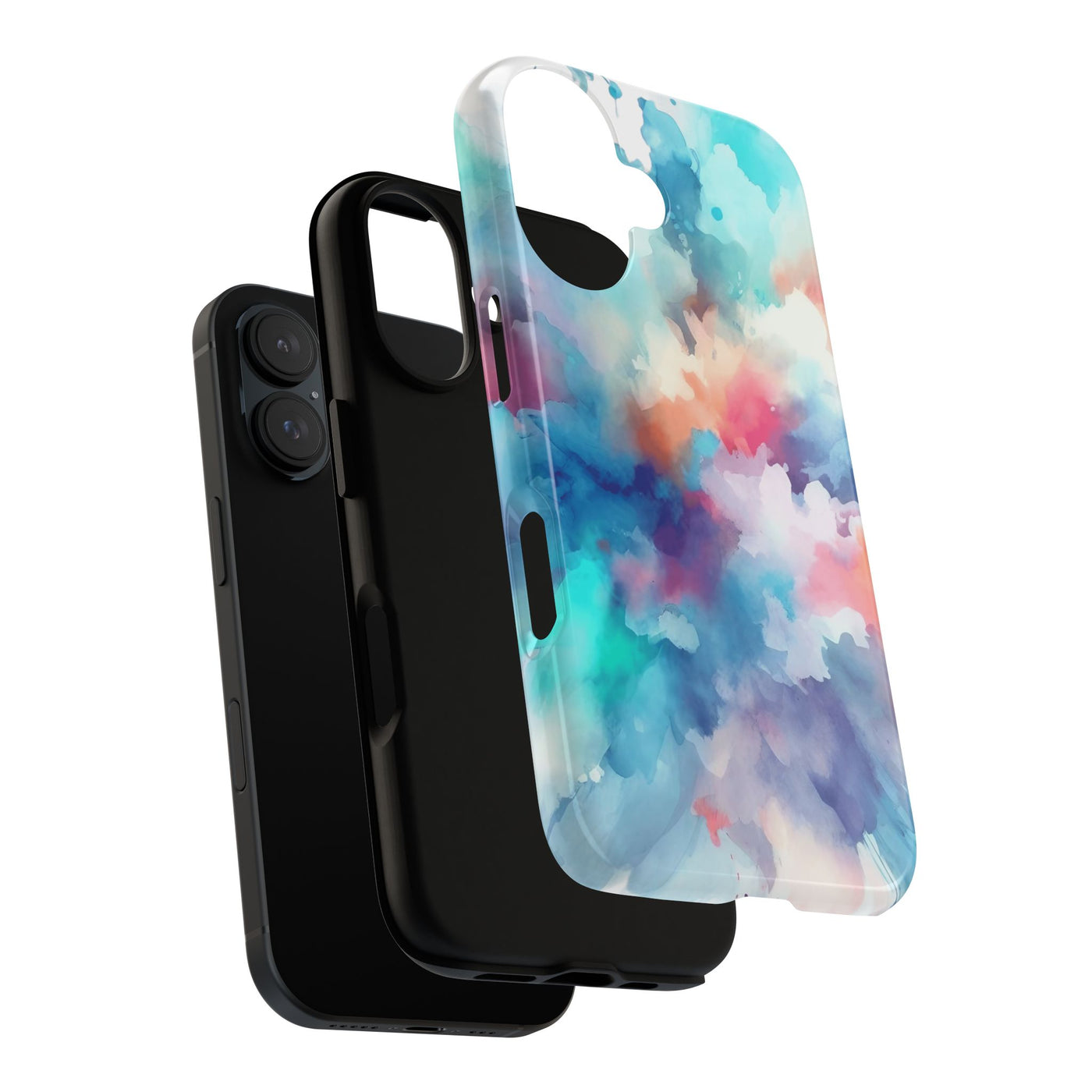 Cute Phone Case, Paint Splash for IPhone 16 pro Max | Iphone 15, Iphone 14, IPhone 13 Case, 11 8 7, Samsung Galaxy S24, S23, S22, S21, 2 Layer Protection