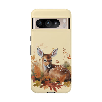 Autumn Fall Deer Gift for Her Cute Phone Case for, Samsung Galaxy S24, S23, S22, S21, IPhone 16 Case | Iphone 15, Iphone 14, IPhone 13 Case