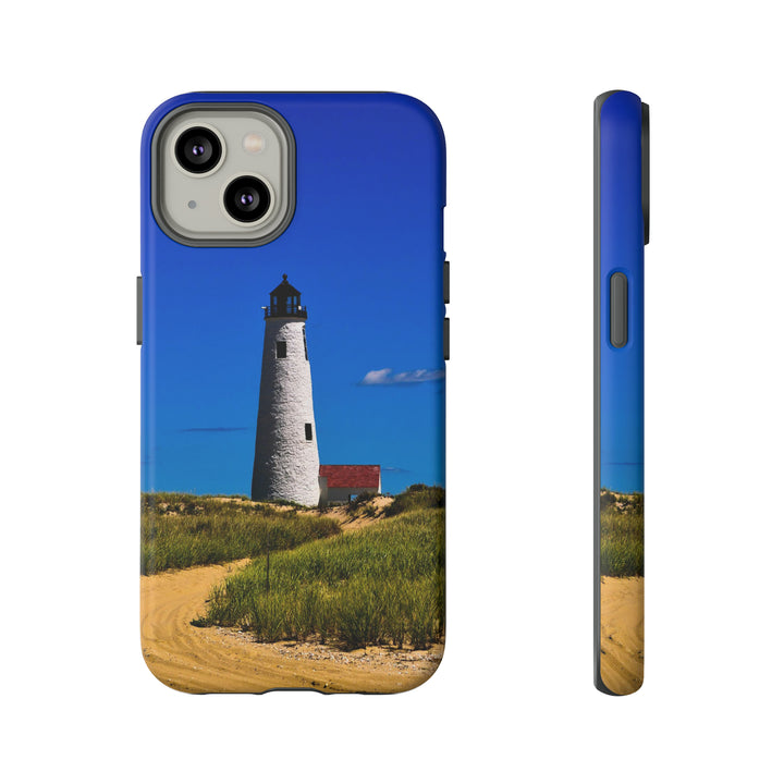 Cute IPhone Case | iPhone 15 Case | iPhone 15 Pro Max Case, Iphone 14 Case, Iphone 14 Pro Max Case IPhone Case for Art Lovers - Beach Lighthouse - Studio40ParkLane