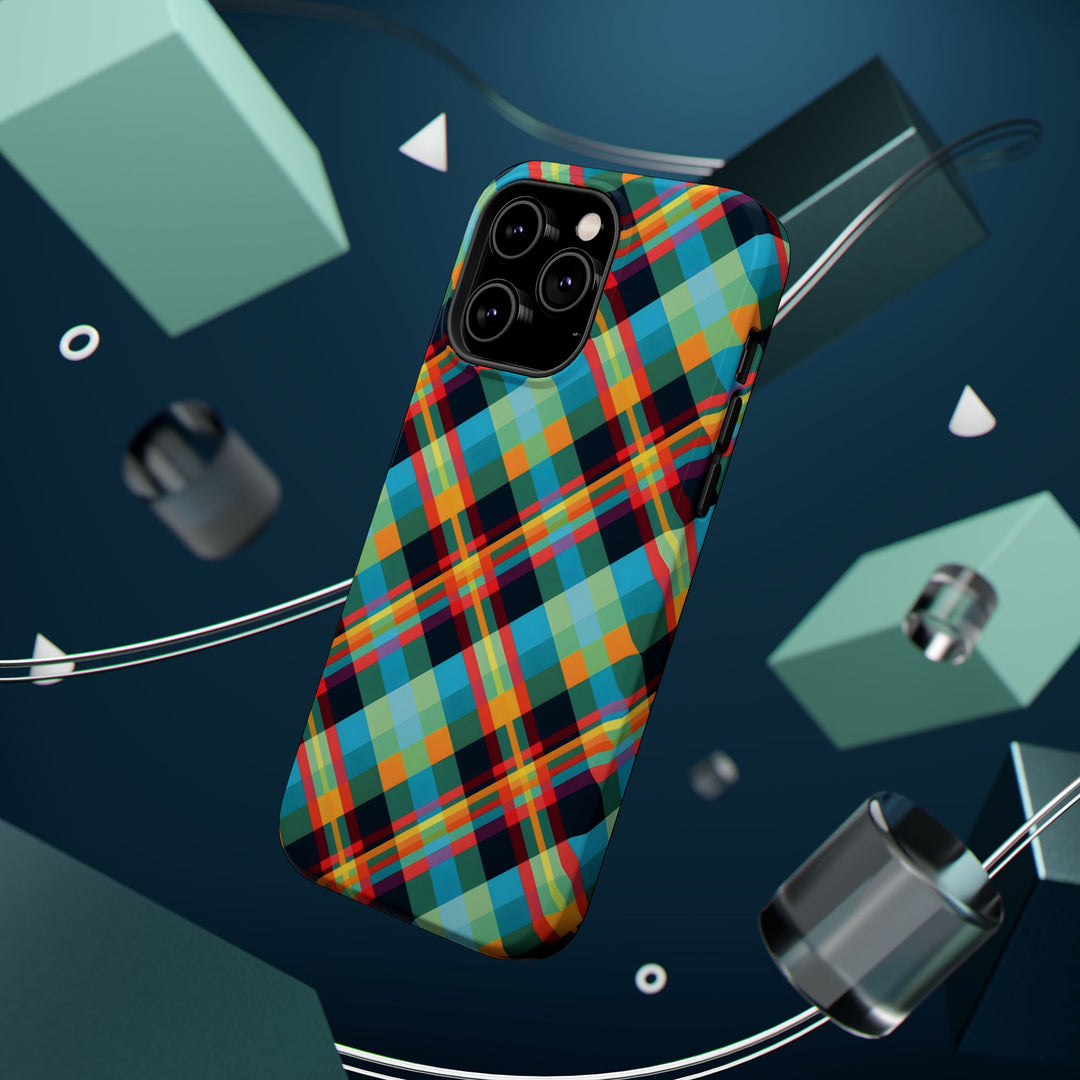 Checkered Plaid Magsafe Gift for Her Cute Phone Case for Iphone, | iPhone 16 | iPhone 15 Pro Max, Iphone 14 Pro Max, 13 12 11 10 9 8 7 - Studio40ParkLane