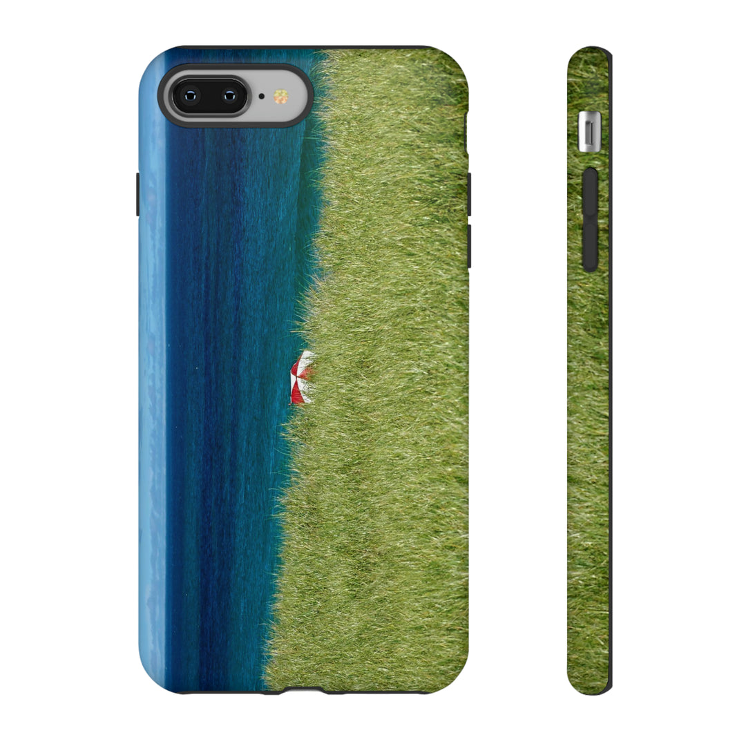 Cute IPhone Case | iPhone 15 Case | iPhone 15 Pro Max Case, Iphone 14 Case, Iphone 14 Pro Max Case IPhone Case for Art Lovers - Beach Parasol - Studio40ParkLane